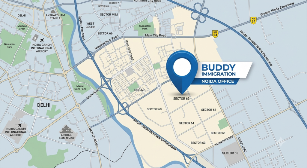 work visa consultants in noida, best immigration agency noida
